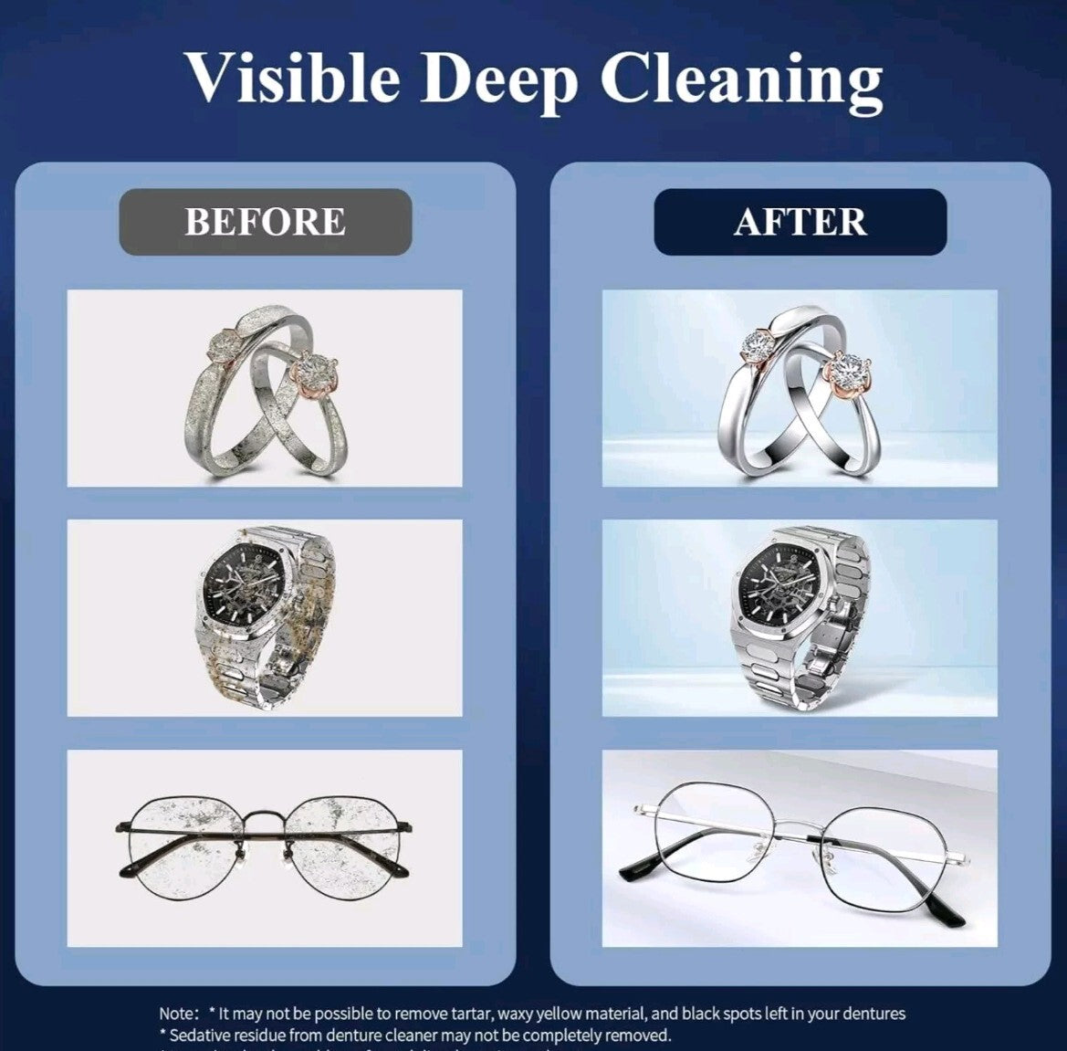 Glasses ultrasonic cleaner